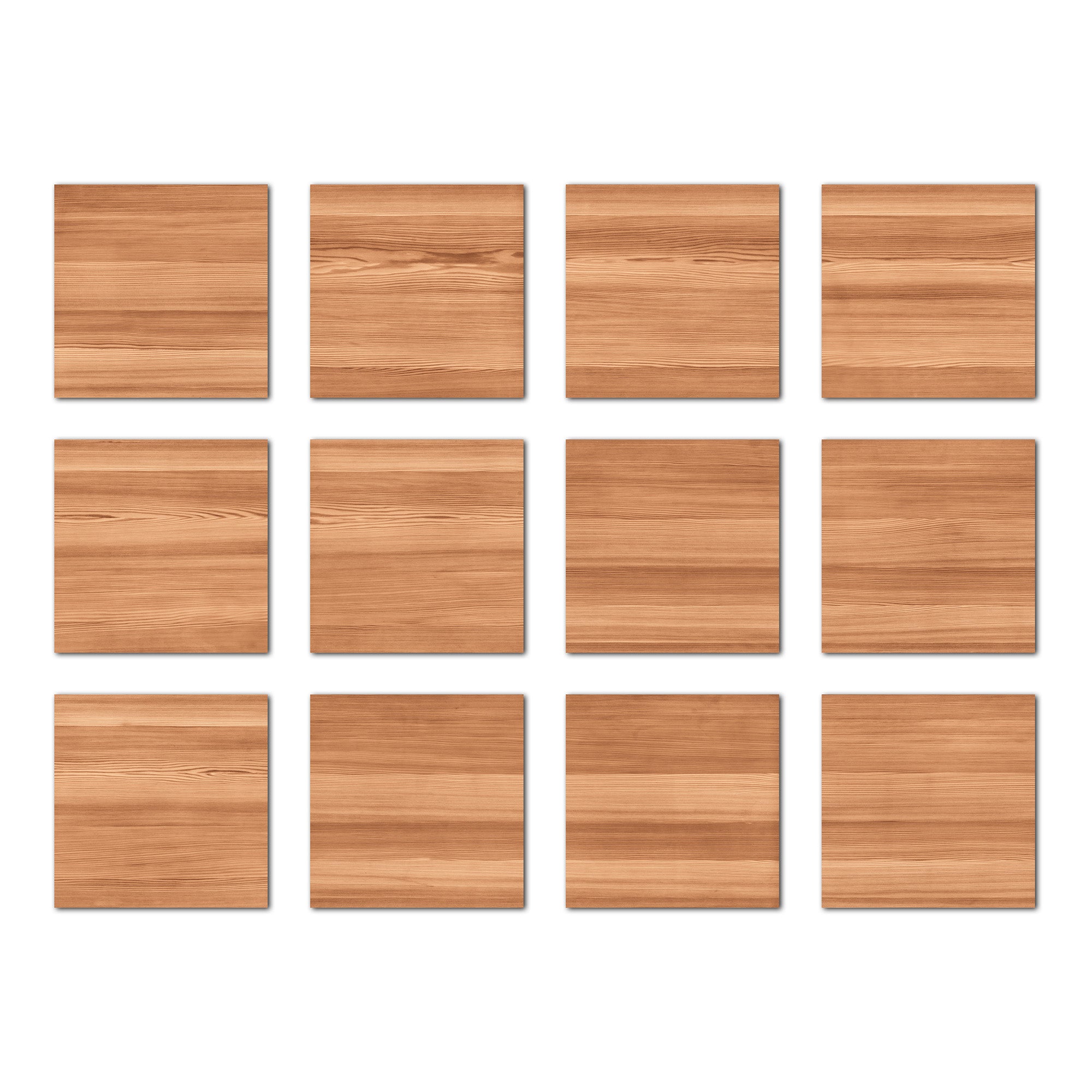 Akustik Deckenpaneele Dekorkassetten 60x60cm - Furnier