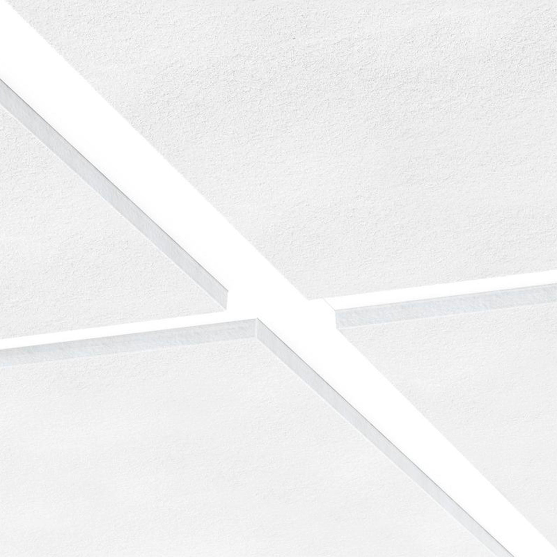 Ecophon Opta E White Acoustic Ceiling Panels 60x60 cm Set of 6