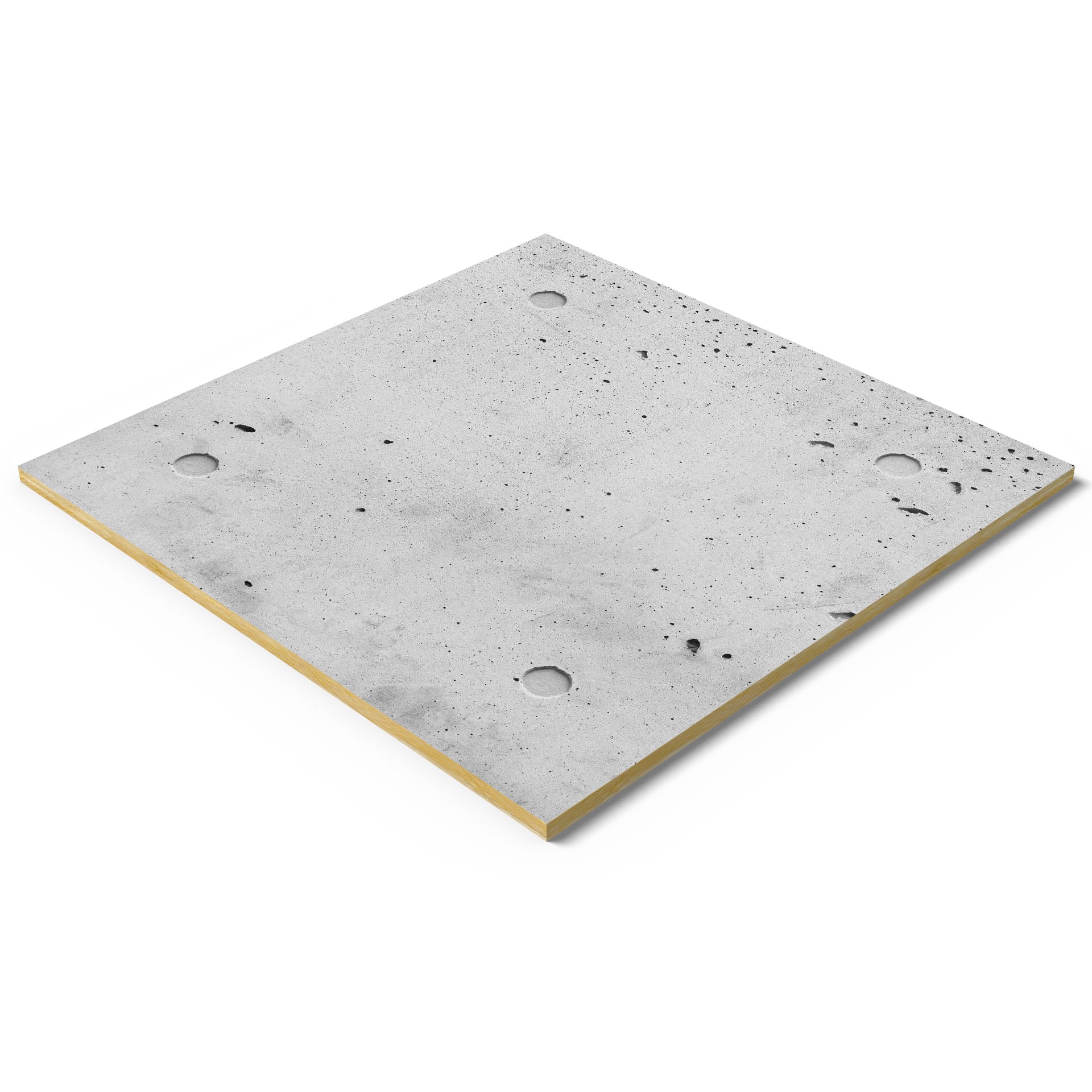 Akustik Deckenpaneele 60x60cm - Beton 01 6er Set