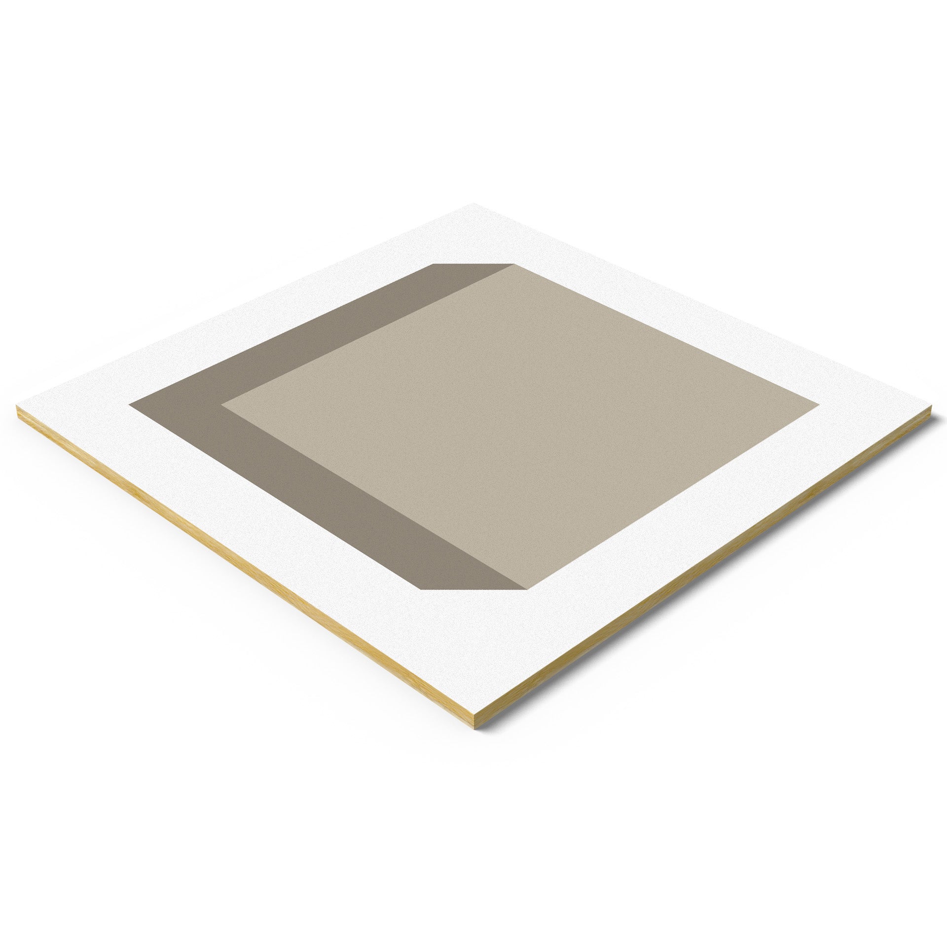 Panele Sufitowe Akustyczne 60x60cm - Cream 01 Zestaw 6 szt.